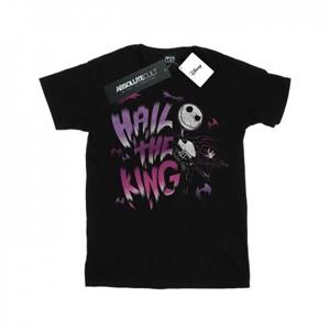 Disney Girls Nightmare Before Christmas Hail The King katoenen T-shirt