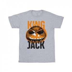 Disney Girls The Nightmare Before Christmas King Jack katoenen T-shirt