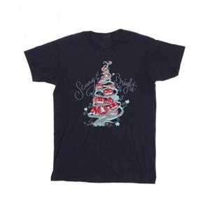 Disney Girls The Nightmare Before Christmas Eng en helder katoenen T-shirt