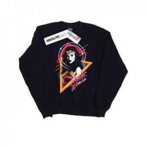 DC Comics Boys Wonder Woman 84 Diana jaren '80 driehoekig sweatshirt