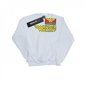 DC Comics Boys Wonder Woman gevleugeld logo sweatshirt