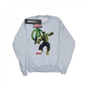 Marvel Boys Hulk Pose-sweatshirt