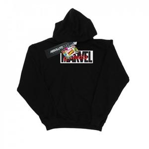 Marvel Boys rode lettertype logo hoodie