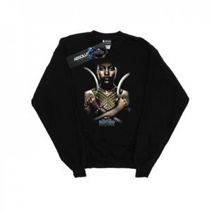 Marvel Boys Black Panther Nakia poster-sweatshirt