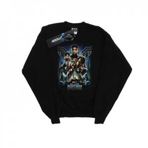 Marvel Boys Black Panther filmposter sweatshirt