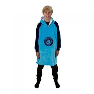 Pertemba FR - Apparel Manchester City FC fleecedeken met capuchon voor kinderen/kinderen