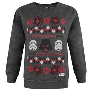 Star Wars Boys Fair Isle Christmas Sweatshirt