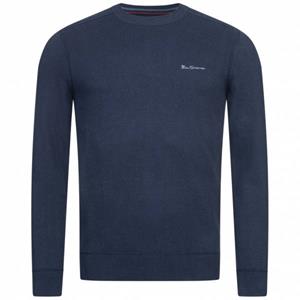 Ben Sherman Crew Neck Heren Sweatshirt 0072163-NAVY