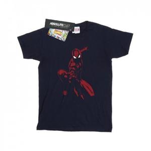 Marvel Spider-Man Shadow katoenen T-shirt voor meisjes