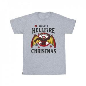 Pertemba FR - Apparel Netflix Girls Stranger Things Hellfire kerst katoenen T-shirt