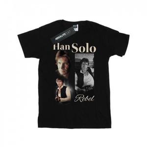 Star Wars meisjes Han Solo jaren 90 stijl katoenen T-shirt