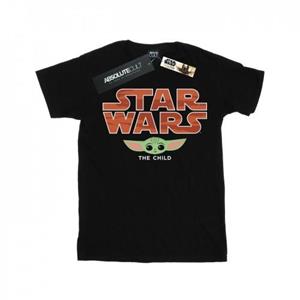 Star Wars Girls The Mandalorian The Child Sunset katoenen T-shirt