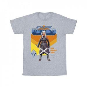 Star Wars Girls The Mandalorian Jedi Ahsoka Tano Cotton T-Shirt