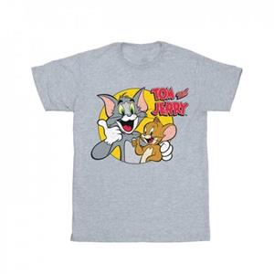 Tom And Jerry Tom en Jerry meisjes duimen omhoog katoenen T-shirt