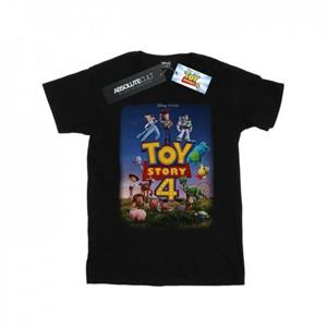 Disney Girls Toy Story 4 Poster Art katoenen T-shirt