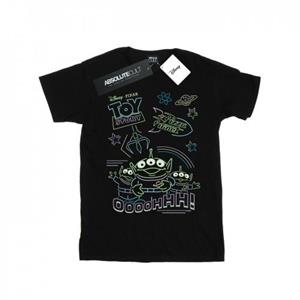 Disney meisjes Toy Story Neon kleine groene mannen katoenen T-shirt