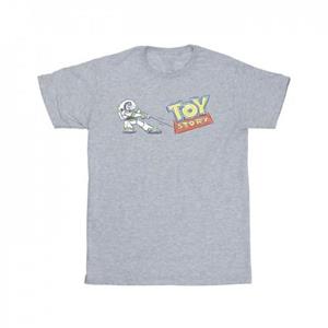 Disney Toy Story Buzz Pulling-logo katoenen T-shirt voor meisjes