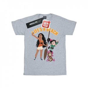 Disney Girls Wreck It Ralph Moana en Vanellope katoenen T-shirt