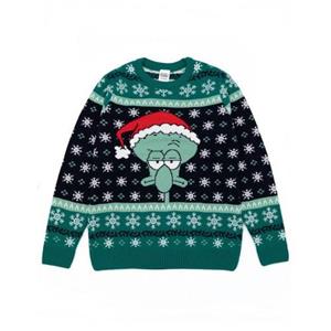 Pertemba FR - Apparel SpongeBob SquarePants Octo-kersttrui voor heren