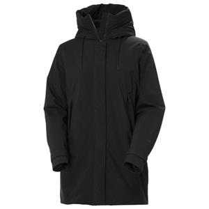 Helly Hansen  Women's Victoria Insulated Mid Rain Jacket - Lange jas, zwart