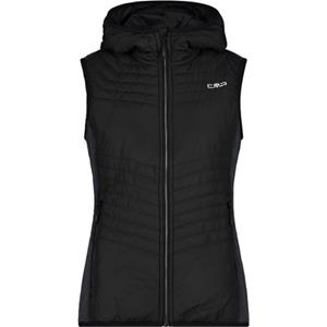 CMP Dames Hybrid Hoodie Bodywarmer