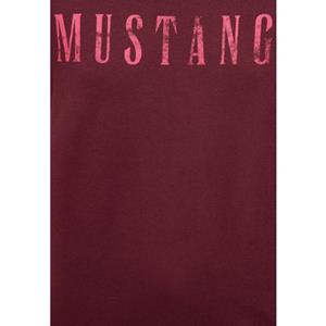 Mustang Shirt met korte mouwen Shirt met ronde hals