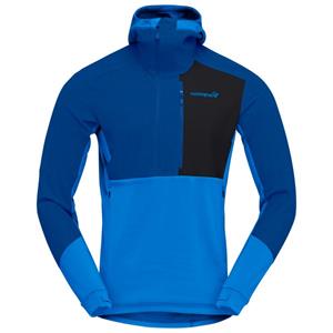 Norrøna  Lofoten Thermal Pro Hood - Fleecetrui, blauw