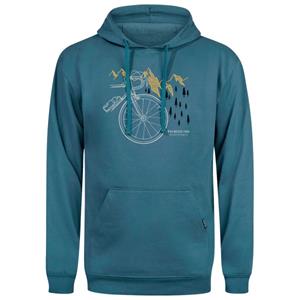 GreenBomb  Bike Nature Park Joy Hoodie Cotton - Hoodie, blauw/turkoois