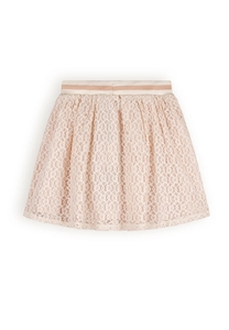 NoNo Meisjes rok lace norma pearled ivory