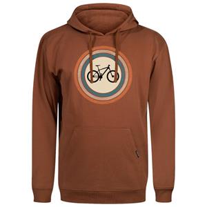 GreenBomb  Bike Target Joy Hoodie Cotton - Hoodie, bruin