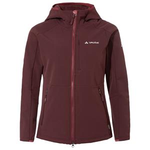 Vaude  Women's Elope Stormfleece Hoody - Softshelljack, rood