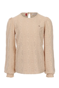 Looxs Revolution Meisjes top kant latte