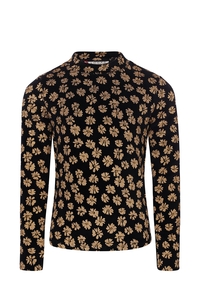 Looxs Revolution Meisjes top velvet print winter bloemen