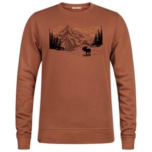 GreenBomb  Nature Moose Mountain Wild Pullover Cotton - Trui, bruin