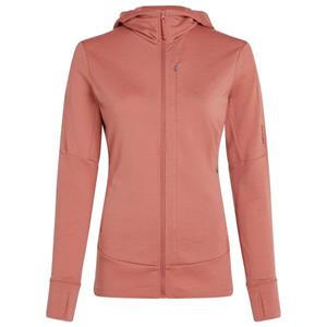 Icebreaker  Women's Merino 260 Quantum IV L/S Zip Hoodie - Merinohoodie, roze