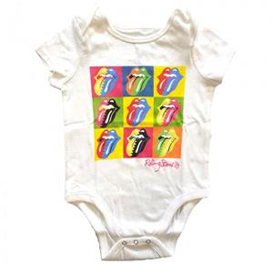 The Rolling Stones De Rolling Stones Peuter Two Tone Babygrow