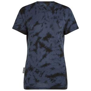 Icebreaker  Women's Merino 150 Tech Lite S/S Cloud Dye - Merinoshirt, blauw