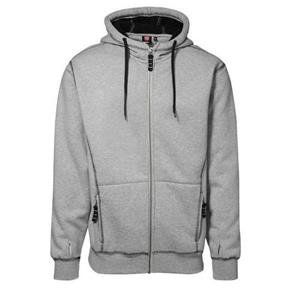 ID Mens Worker loszittende Sherpa-hoodie met volledige ritssluiting