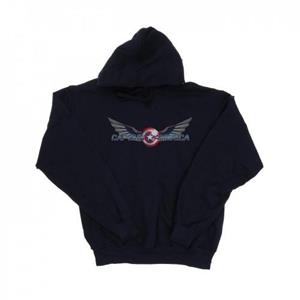 Marvel Heren Falcon en de Winter Soldier Captain America Logo Hoodie