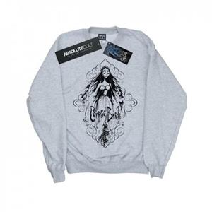 Pertemba FR - Apparel Corpse Bride herensweatshirt met geschetste bruid