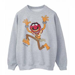 The Muppets Heren Klassiek Animal Heather Sweatshirt