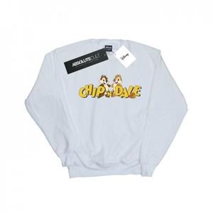 Disney Heren Knabbel en Babbel Karakter Logo Sweatshirt