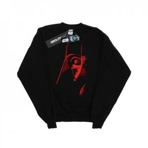 Star Wars Heren Vader Rood Gezicht Sweatshirt