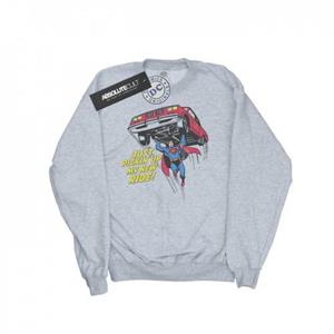 DC Comics Girls Superman New Ride-sweatshirt