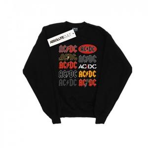 AC/DC Sweatshirt met meerdere logo's voor meisjes