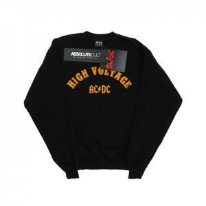 AC/DC collegiaal sweatshirt met hoge spanning voor meisjes