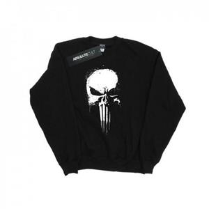 Marvel Girls The Punisher Spray Skull-sweatshirt