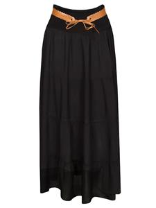 Fashionize Rok Maxi Zwart