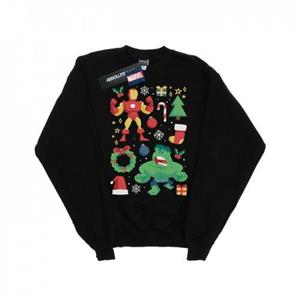 Marvel Girls Iron Man en Hulk kerstdagsweater