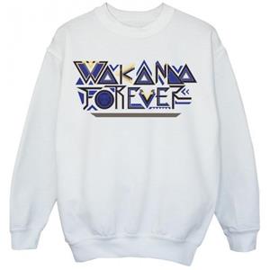 Marvel Girls Wakanda Forever Sweatshirt met tribale tekst